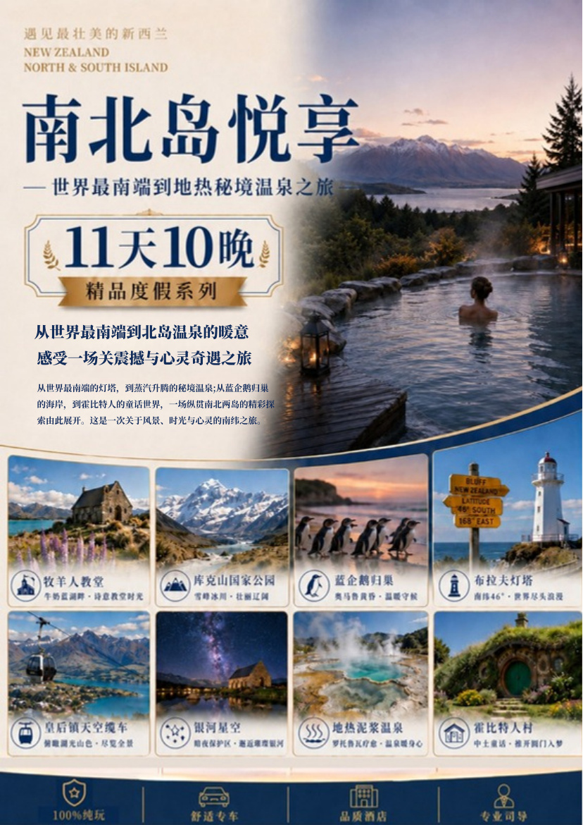 南北岛11天10晚悦享 · 第1页